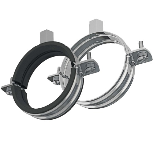 Pipe Clamps Rubber/Unlined